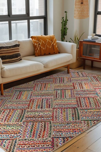 Azure Bunt 330 - Teppich Glanz