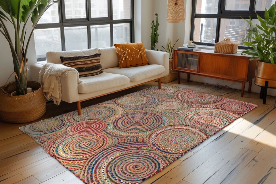 Azure Bunt 331 - Teppich Glanz