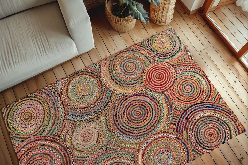 Azure Bunt 331 - Teppich Glanz