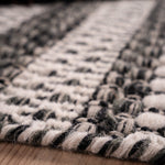 Chronical Grau 335 - Teppich Glanz