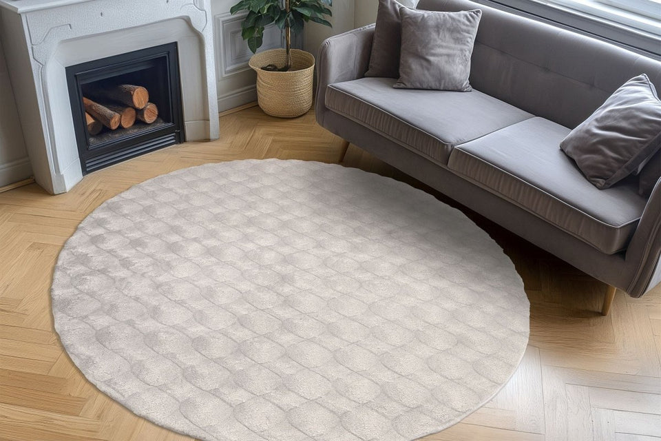 Diamand Pattern Grau - Teppich Glanz