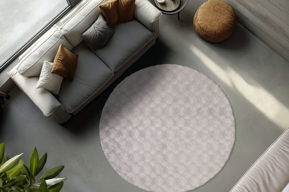 Diamand Pattern Grau - Teppich Glanz