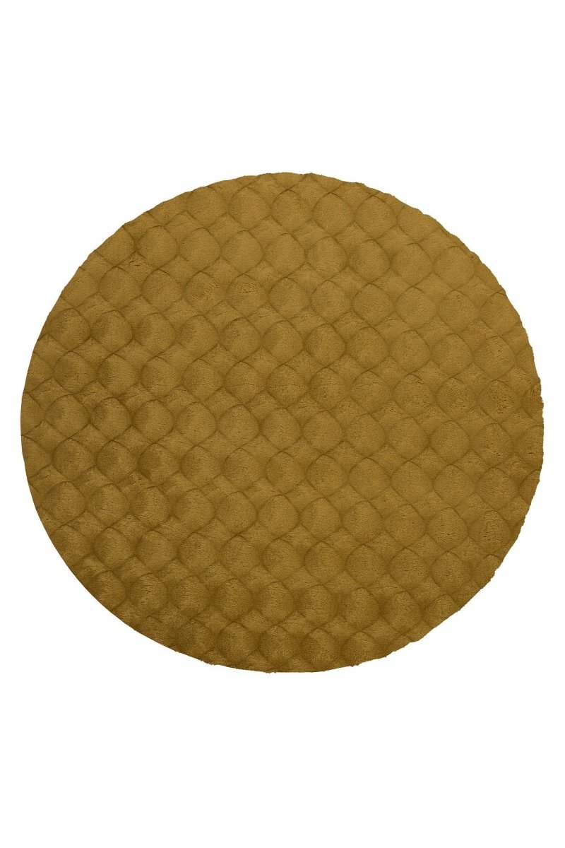 Diamand Pattern Honey - Teppich Glanz