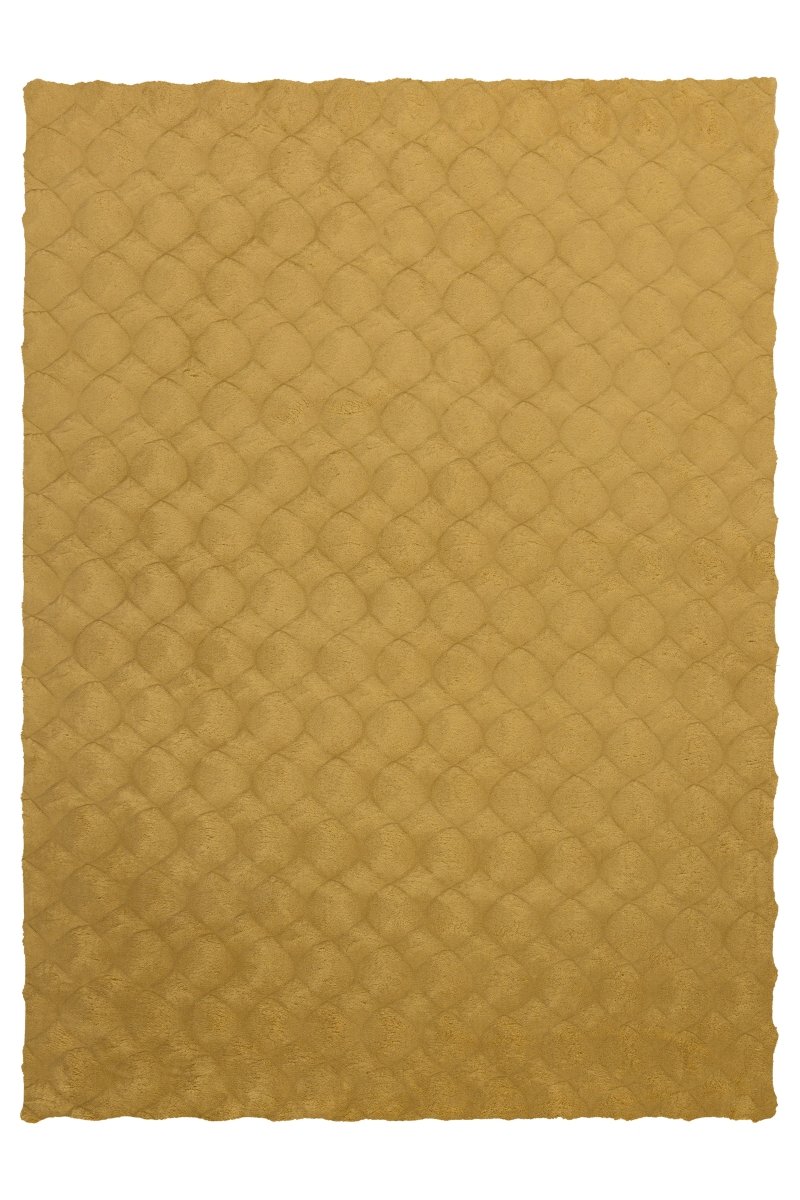 Diamand Pattern Honey - Teppich Glanz