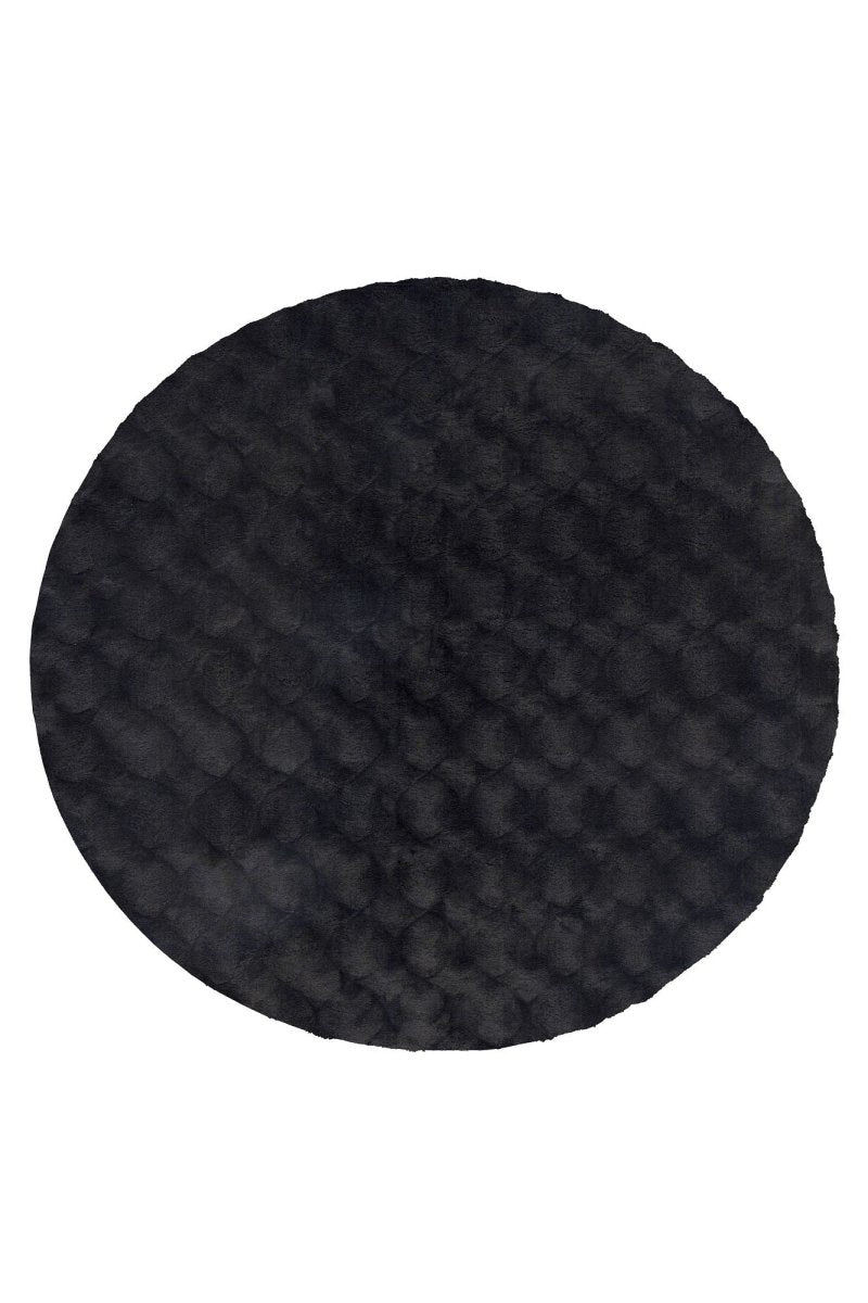 Diamand Pattern Schwarz - Teppich Glanz