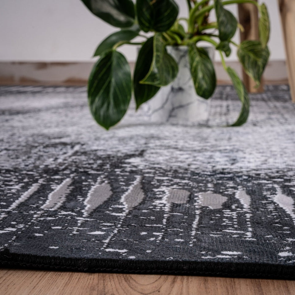 Gentle Side Grau 132 - Teppich Glanz