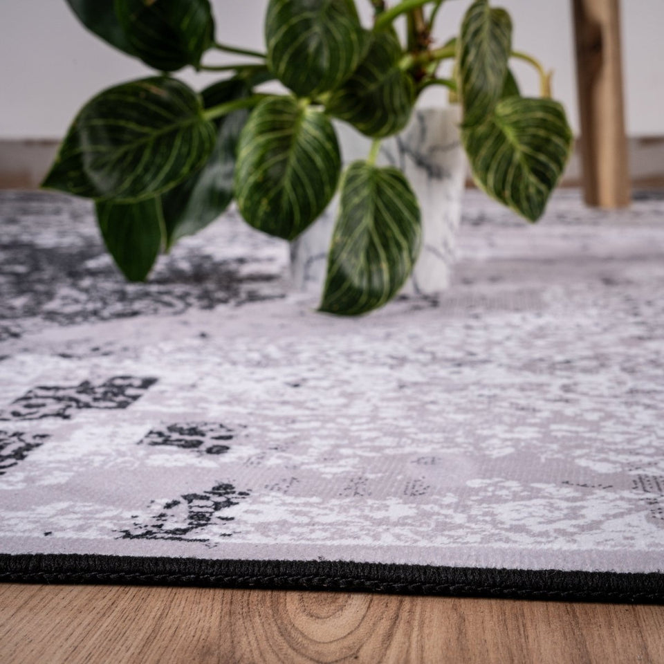 Gentle Side Grau 134 - Teppich Glanz