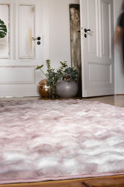 Hidden Harmony Pink - Teppich Glanz