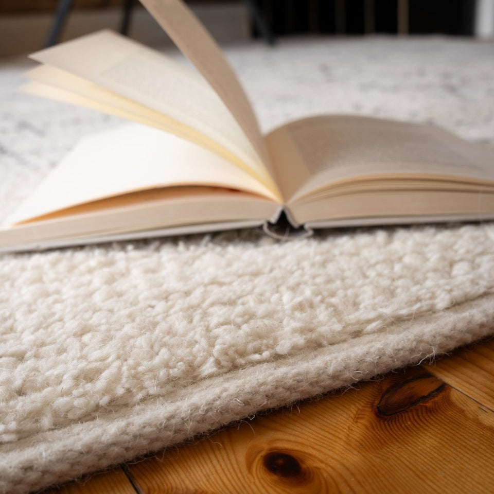 Lino Cream 270 - Teppich Glanz