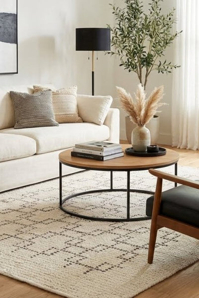 Lino Cream 270 - Teppich Glanz