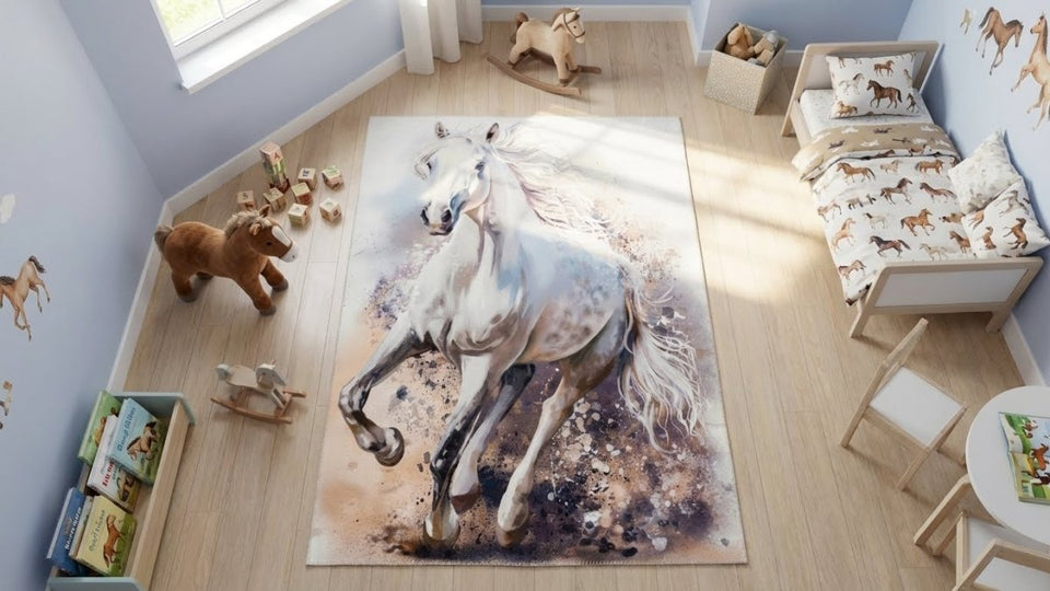 Loom kids White Horse - Teppich Glanz