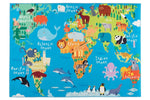 Loom kids World Map - Teppich Glanz