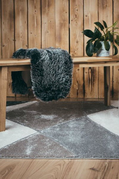 Lunaro Grau 282 - Teppich Glanz