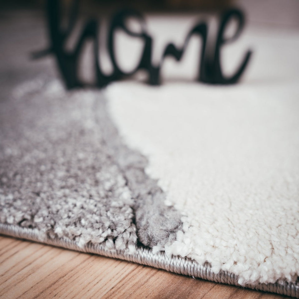 Lunaro Grau 282 - Teppich Glanz