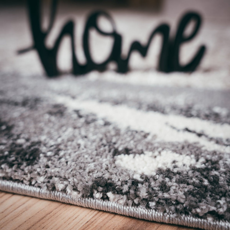 Lunaro Grau 284 - Teppich Glanz