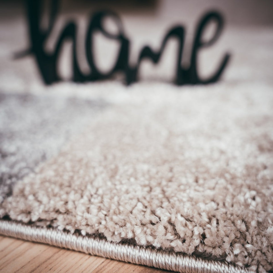 Lunaro Graubraun 281 - Teppich Glanz