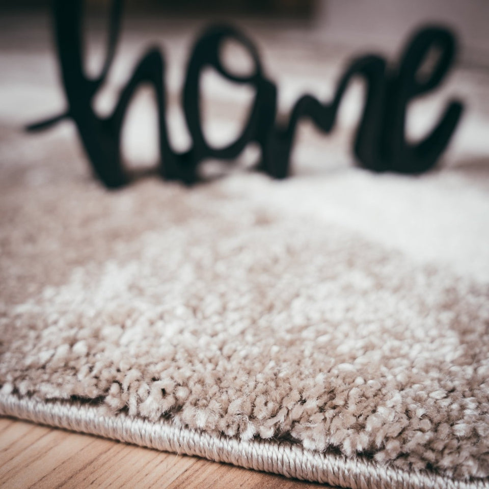 Lunaro Graubraun 283 - Teppich Glanz