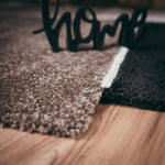 Lunaro Graubraun 285 - Teppich Glanz