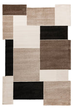 Lunaro Graubraun 285 - Teppich Glanz