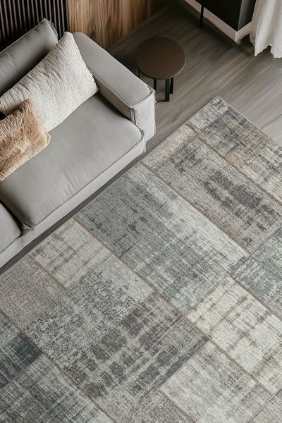 Moderna Graubraun 106 - Teppich Glanz