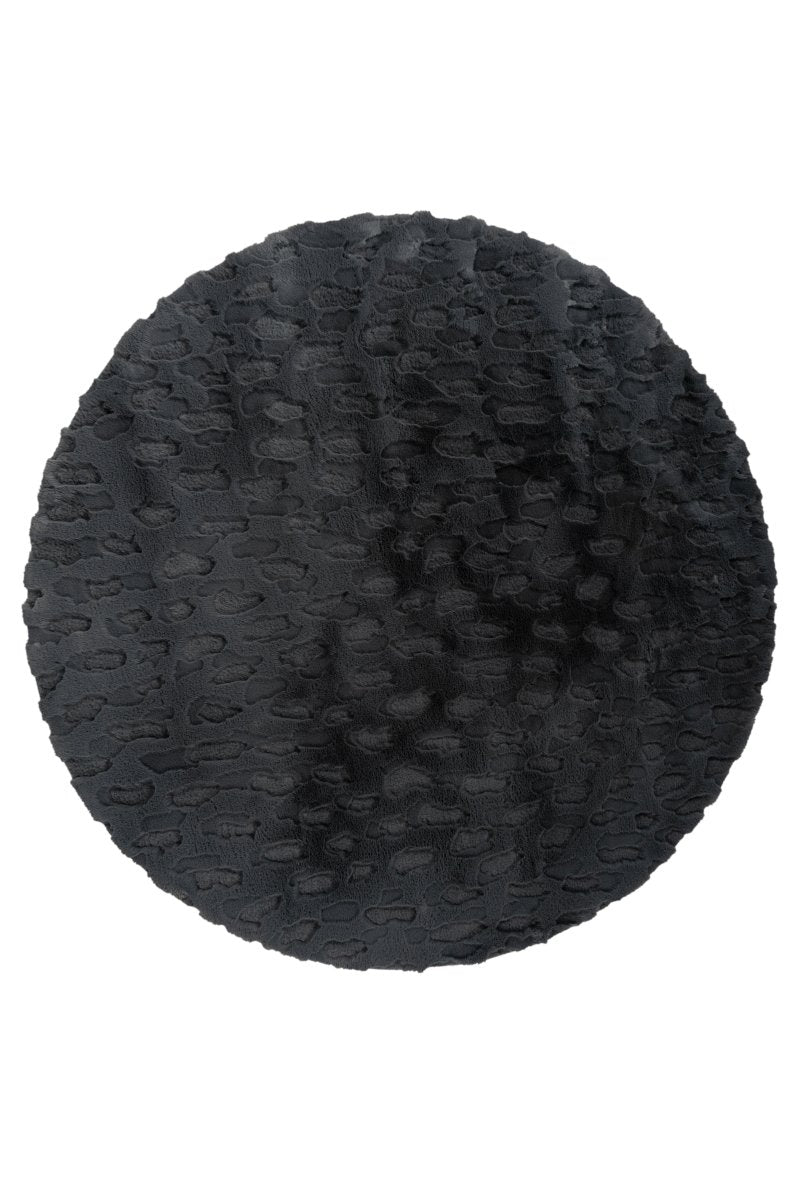 Morning Dew Schwarz - Teppich Glanz