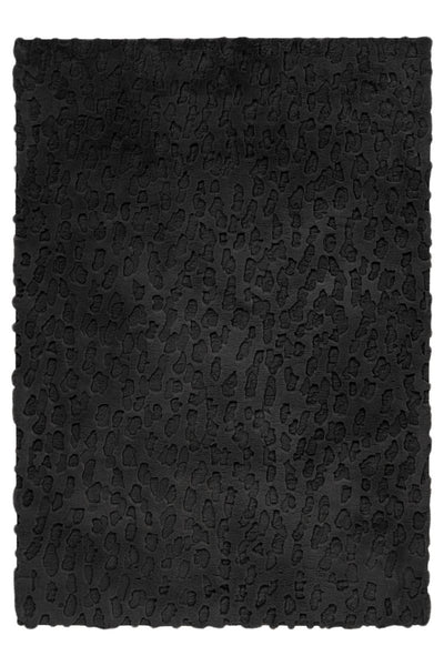 Morning Dew Schwarz - Teppich Glanz