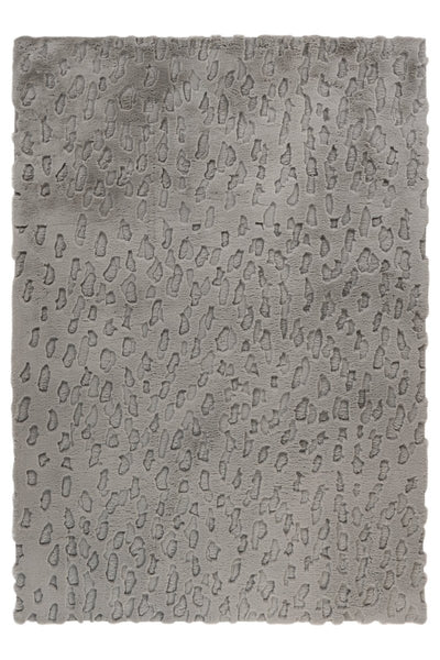 Morning Dew Silber - Teppich Glanz