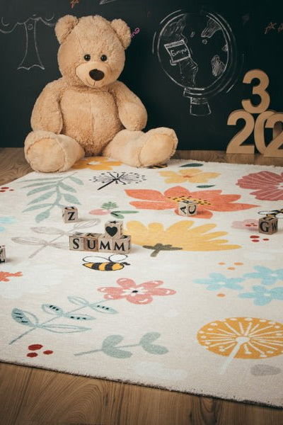 Naya Flowers 623 - Teppich Glanz