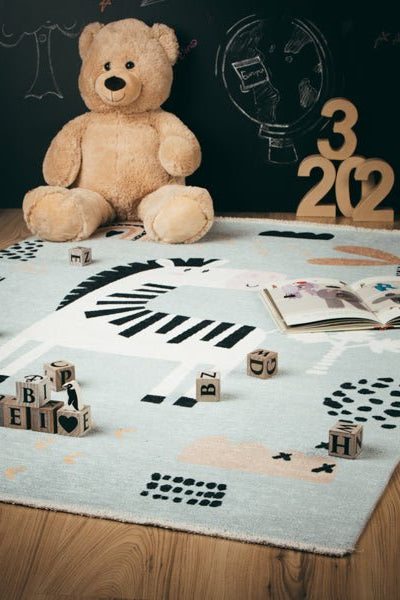 Naya Zebra 624 - Teppich Glanz