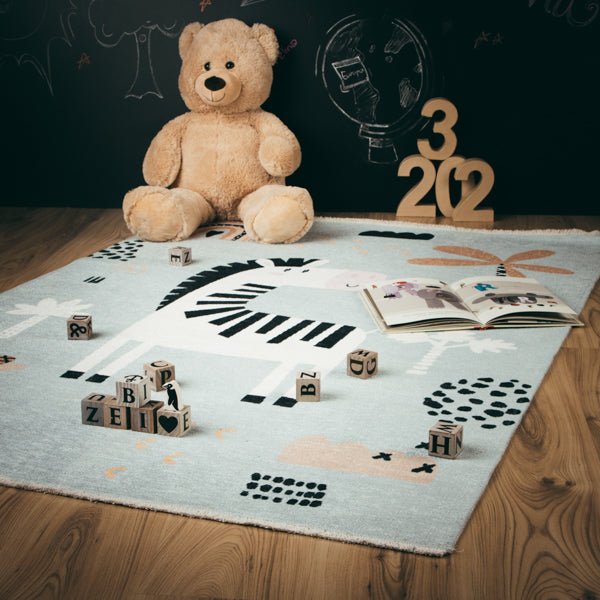 Naya Zebra 624 - Teppich Glanz