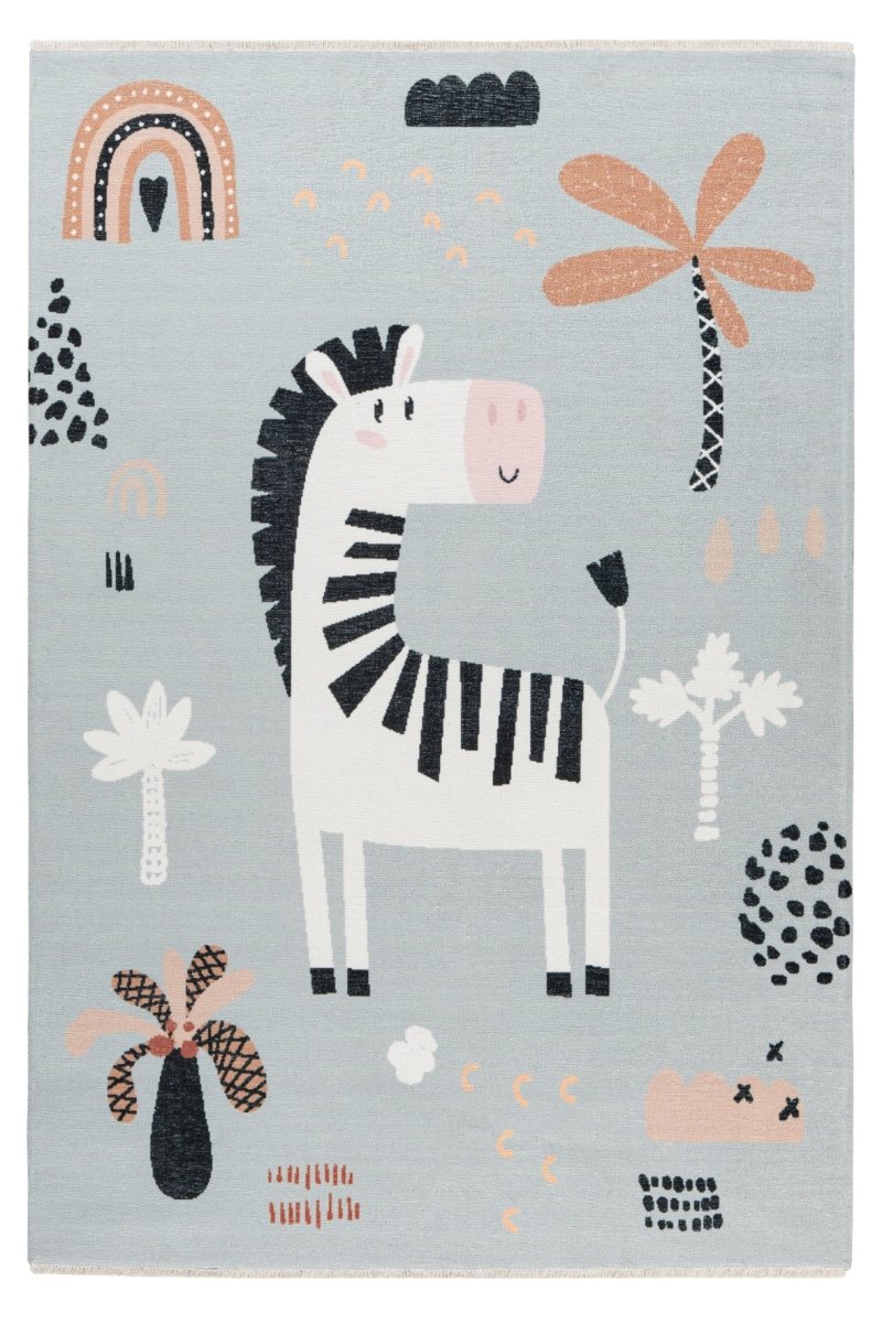 Naya Zebra 624 - Teppich Glanz