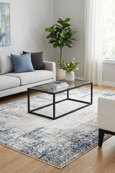 Nexora Aqua 120 - Teppich Glanz