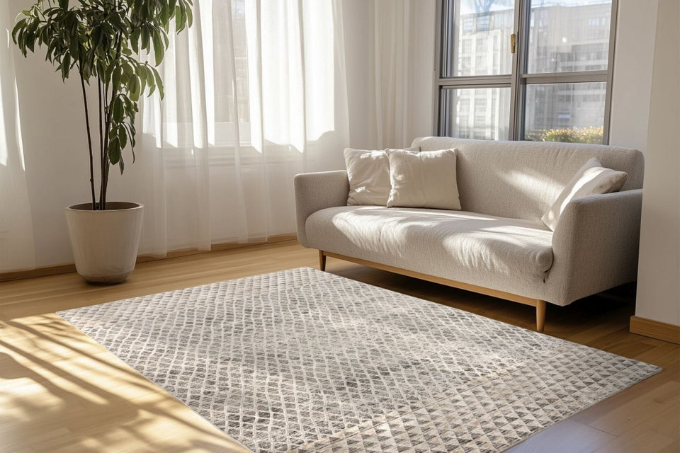 Orion Grau 236 - Teppich Glanz