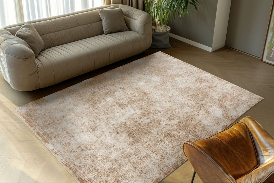 Orion Peach 238 - Teppich Glanz