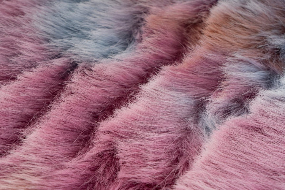 Rainbow Fusion Bunt - Teppich Glanz