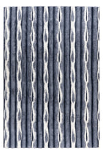 Ripple Touch Blau - Teppich Glanz