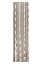 Ripple Touch Graubraun - Teppich Glanz