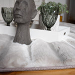 Ripple Touch Silber - Teppich Glanz