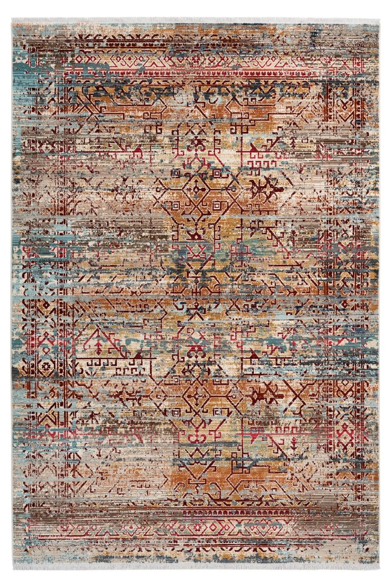 Royal Mosaic Bunt 356 - Teppich Glanz
