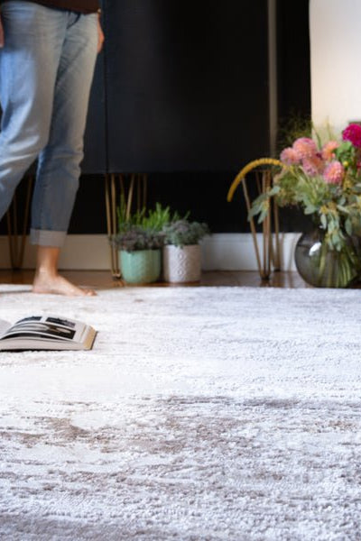 Sahara Light Grau 340 - Teppich Glanz