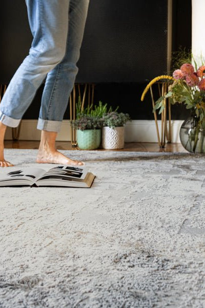 Sahara Light Grau 341 - Teppich Glanz