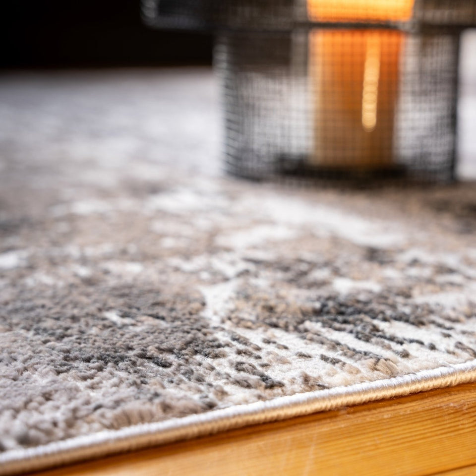 Sahara Light Graubraun 340 - Teppich Glanz