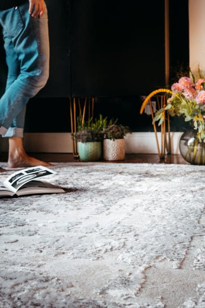 Sahara Light Graubraun 341 - Teppich Glanz