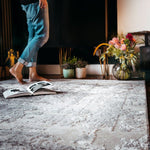 Sahara Light Graubraun 341 - Teppich Glanz