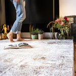 Sahara Light Graubraun 342 - Teppich Glanz