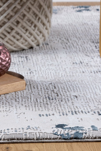 Shadow Moon Blau 912 - Teppich Glanz