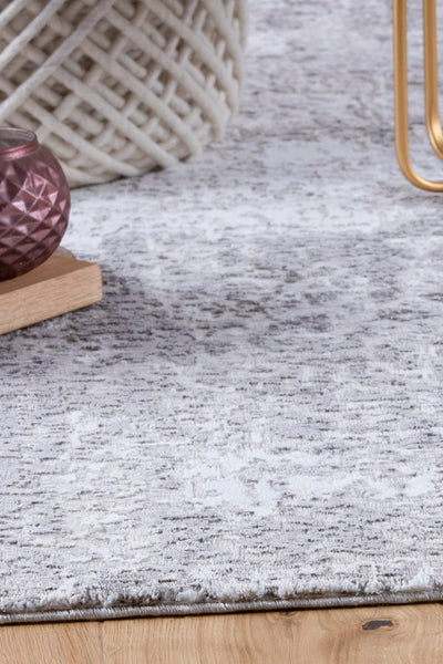 Shadow Moon Graubraun 913 - Teppich Glanz