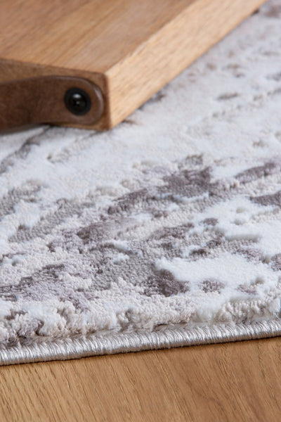 Shadow Moon Graubraun 914 - Teppich Glanz