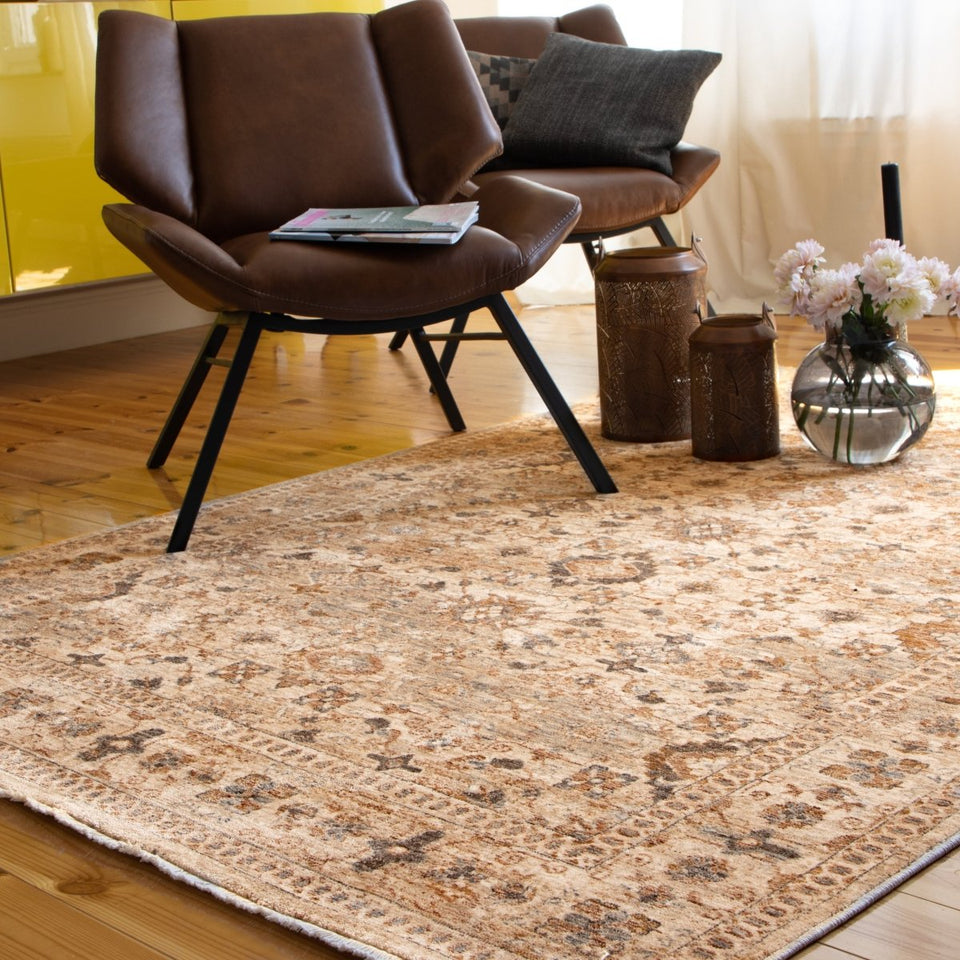 Sultan´s Spirit Beige 465 - Teppich Glanz