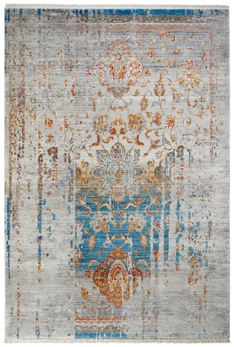 Sultan´s Spirit Blau 453 - Teppich Glanz